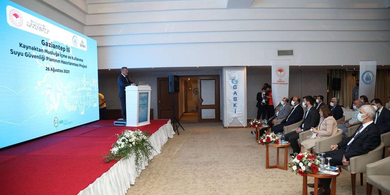 Gaziantep'te su güvenliği için çalışma başlatıldı