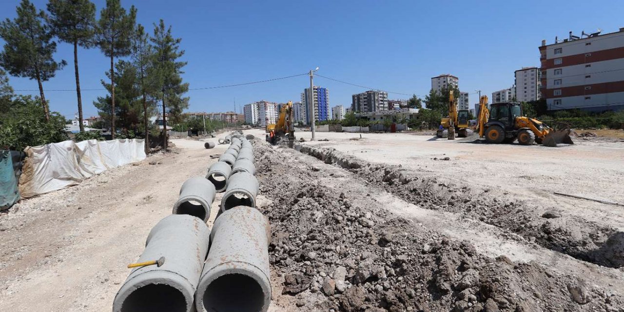 Diyarbakır'da altyapı çalışmaları devam ediyor