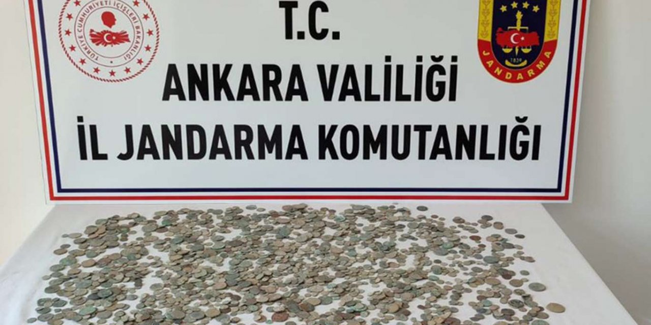 Çeşitli dönemlere ait çok sayıda tarihi sikke ele geçirildi