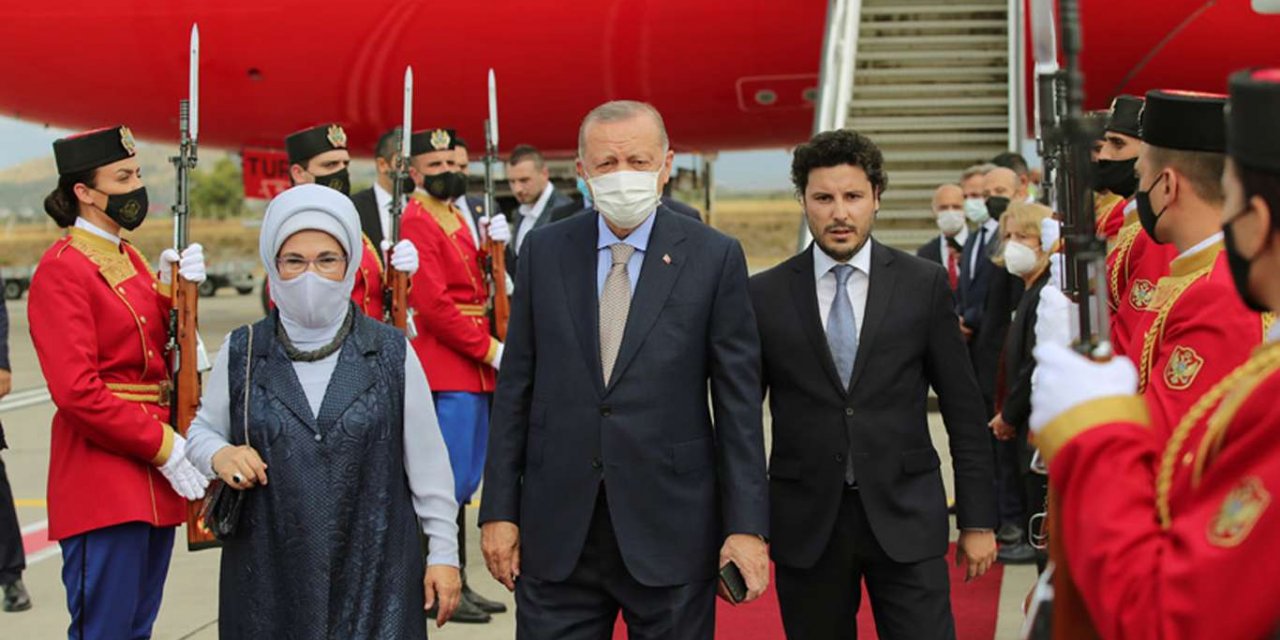 Cumhurbaşkanı Erdoğan Karadağ’da