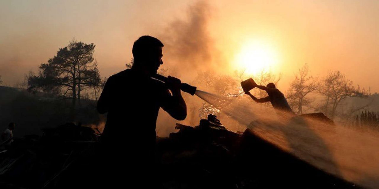 Tunceli kırsalındaki 4 ayrı noktada orman yangını