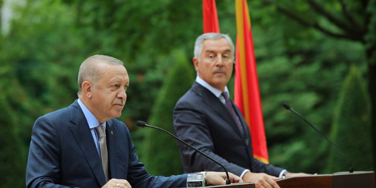 Cumhurbaşkanı Erdoğan Karadağ'da konuştu