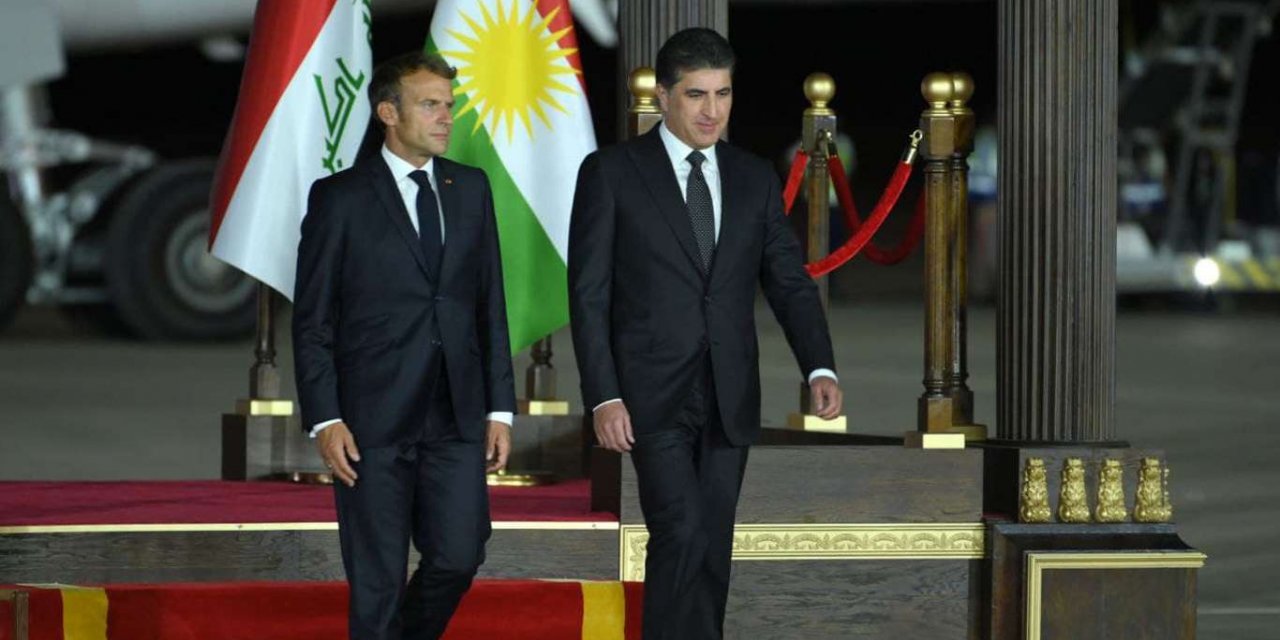 Macron gihaşt Hewlêrê