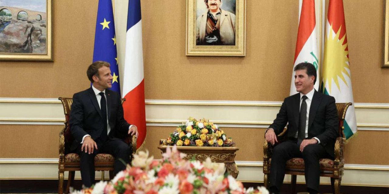 Nêçîrvan Barzanî û Macron hevdîtin kirin