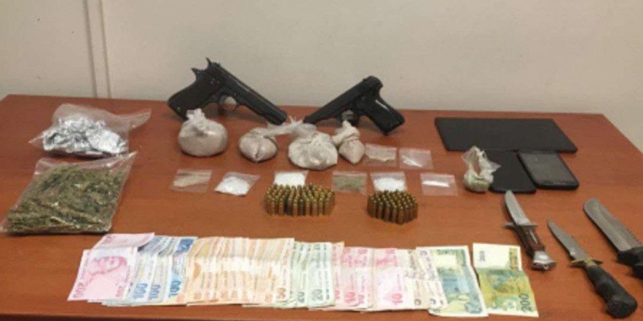 Gaziantep’te uyuşturucu operasyonunda 3 şüpheli gözaltına alındı