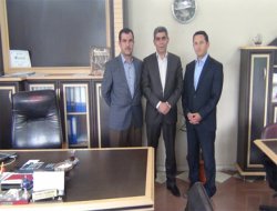 HÜDA PAR Kömürcüler Kooperatif Başkanı'nı ziyaret etti