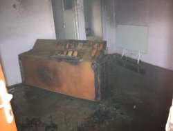 İçme Suyu kesilen şahıs evini ateşe verdi