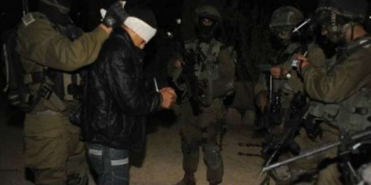 Siyonist işgalcilerin gece baskını bilançosu: 8 Filistinli alıkonuldu