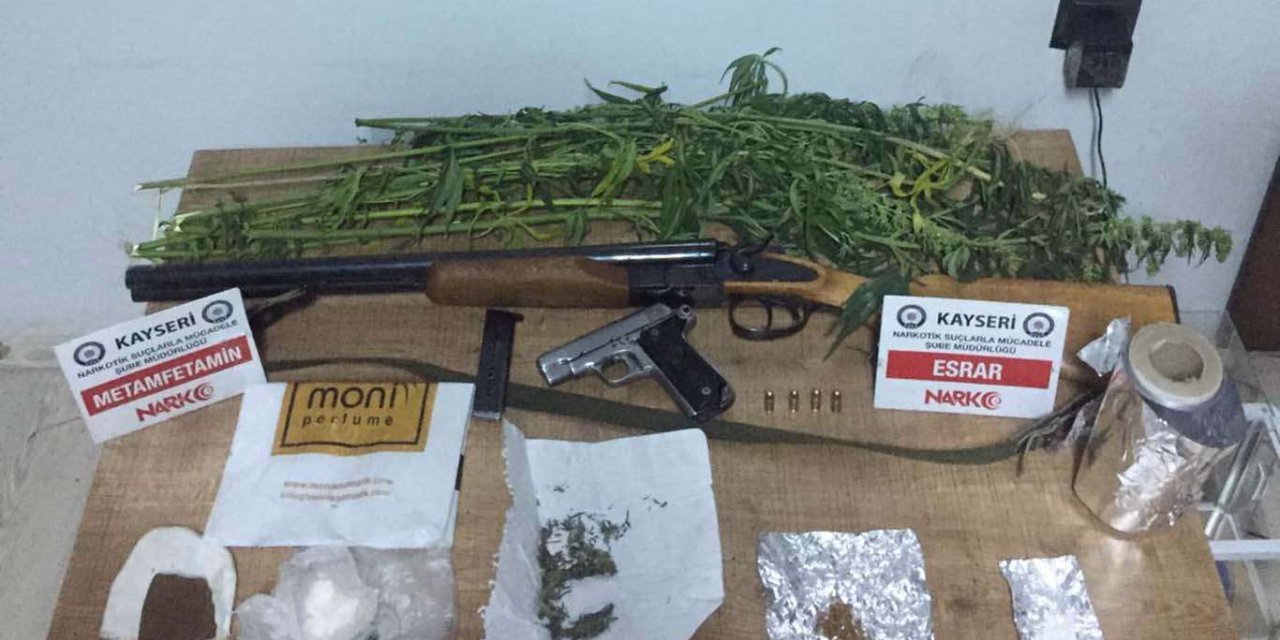 ​Kayseri'de uyuşturucu operasyonu