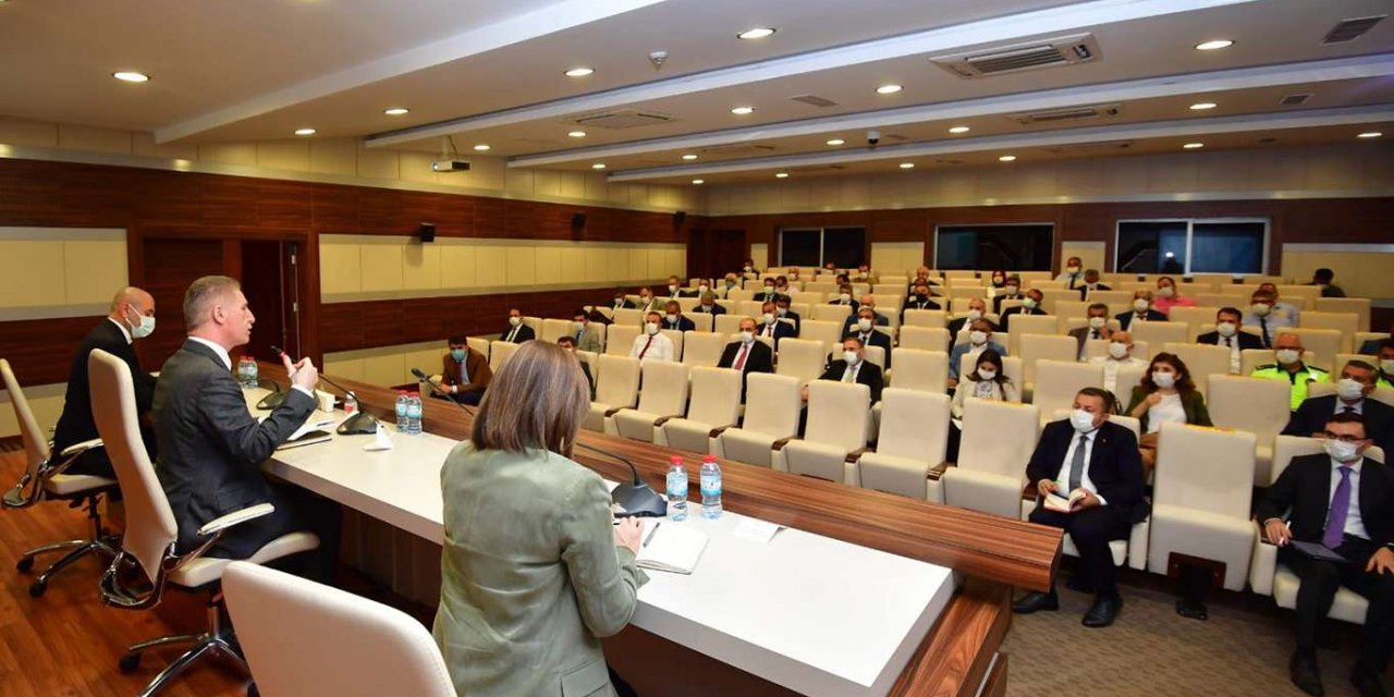 Gaziantep’te yüz yüze eğitime hazırlık süreci ele alındı