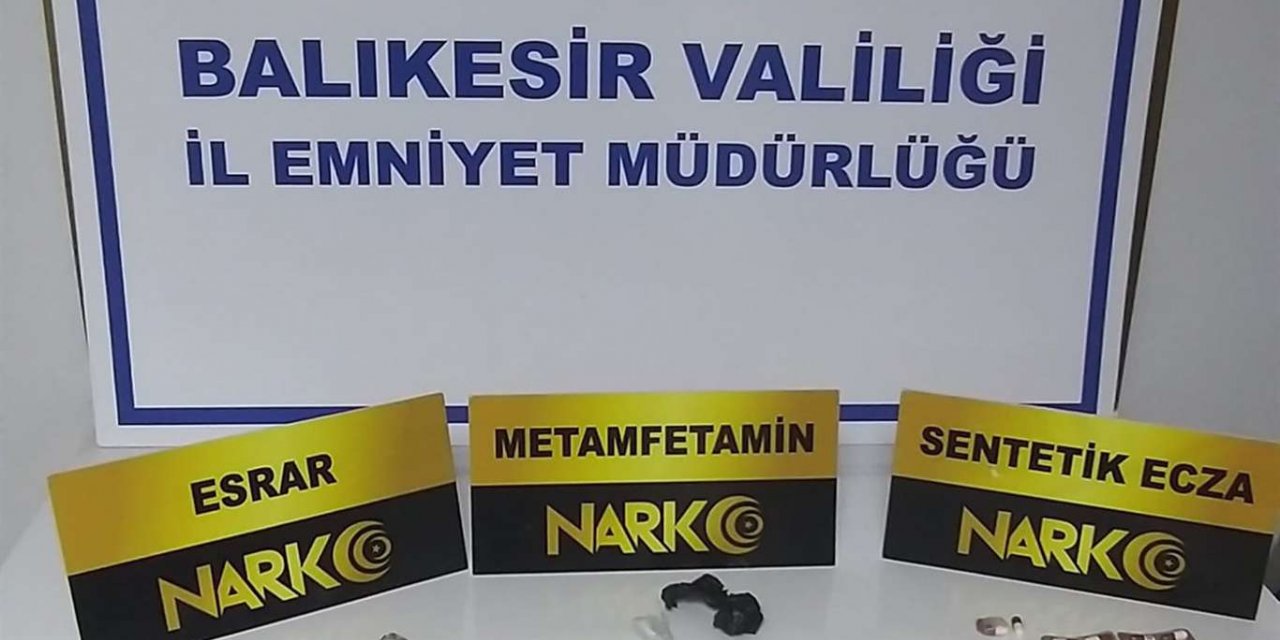 Balıkesir'de uyuşturucu operasyonu 10 gözaltı