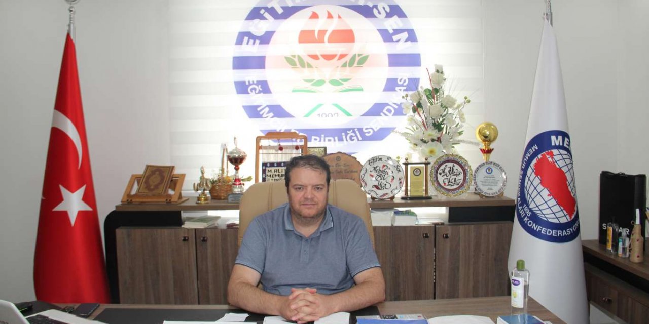 Eğitim-Bir-Sen Van Şube Başkanı Uca: PCR testi zorunlu hale getirilemez