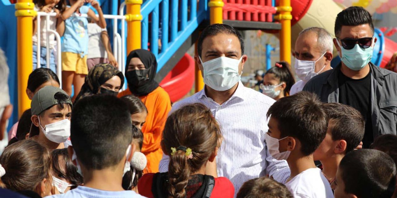 Van'da yapımı tamamlanan park hizmete açıldı