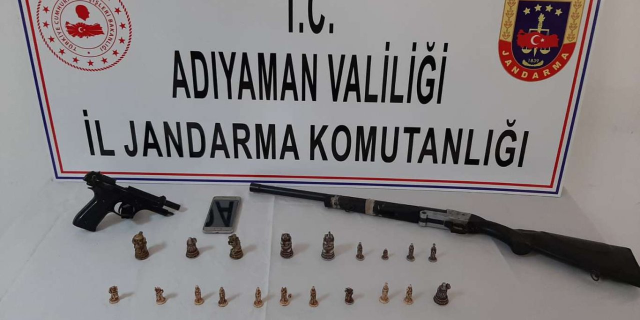 Adıyaman'da tarihi eser operasyonu