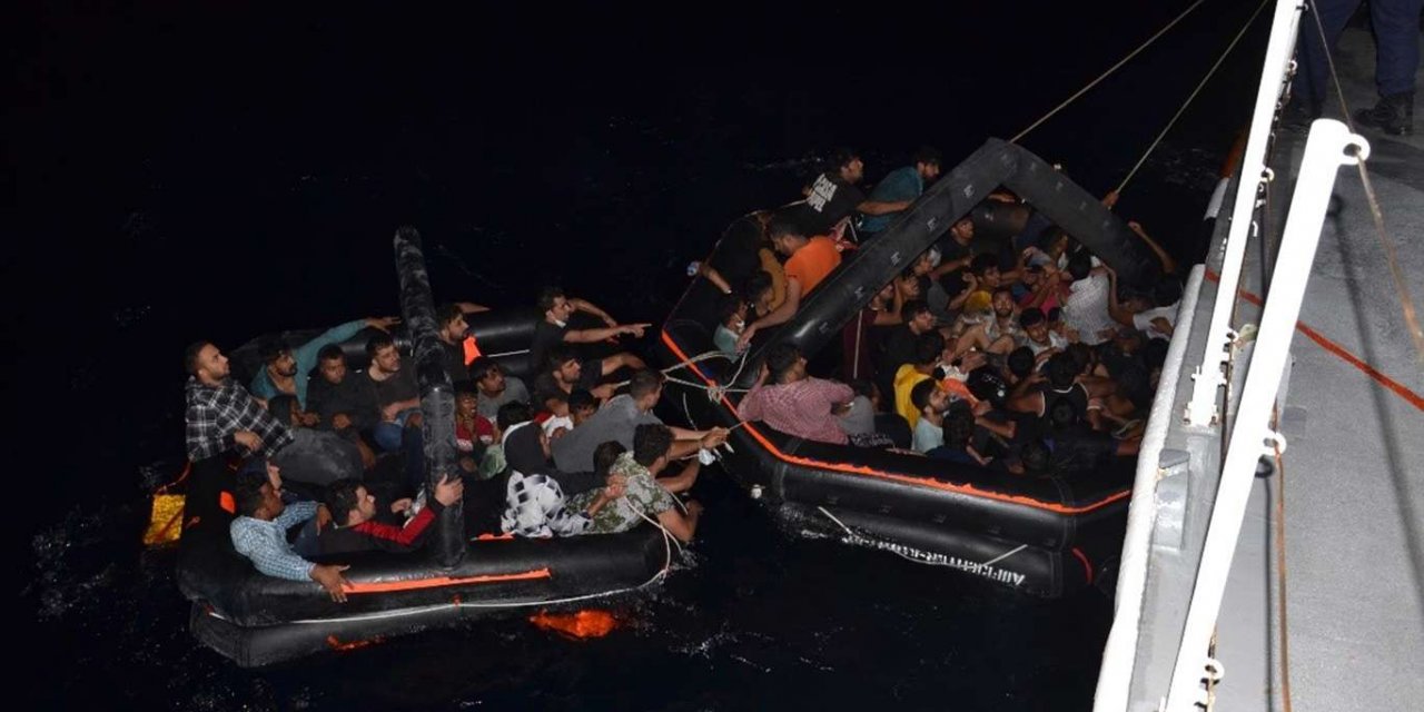 İzmir ve Aydın'da 142 düzensiz göçmen kurtarıldı