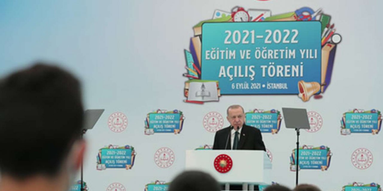 Erdoğan: "Türkiye'yi muasır medeniyetler seviyesine kaliteli eğitim sistemiyle taşıyabiliriz"