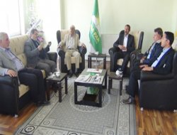 SP Van İl Teşkilatından HÜDA PAR'a ziyaret