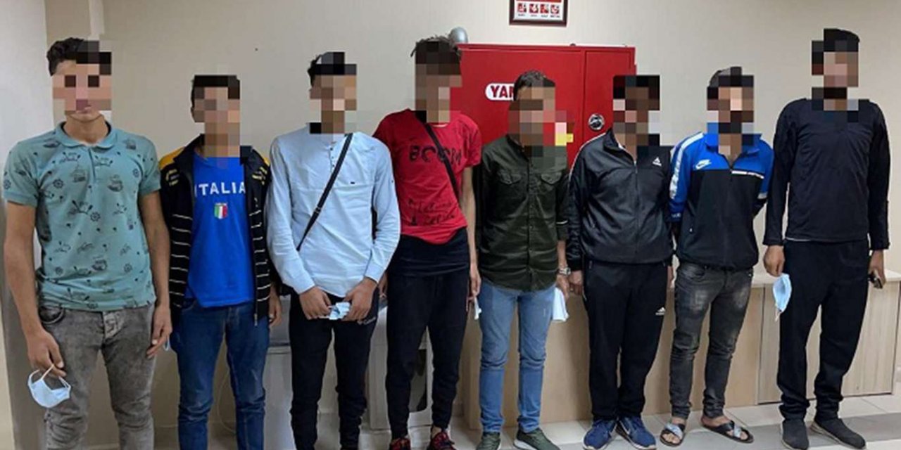 Kocaeli'de 7 düzensiz göçmen yakalandı