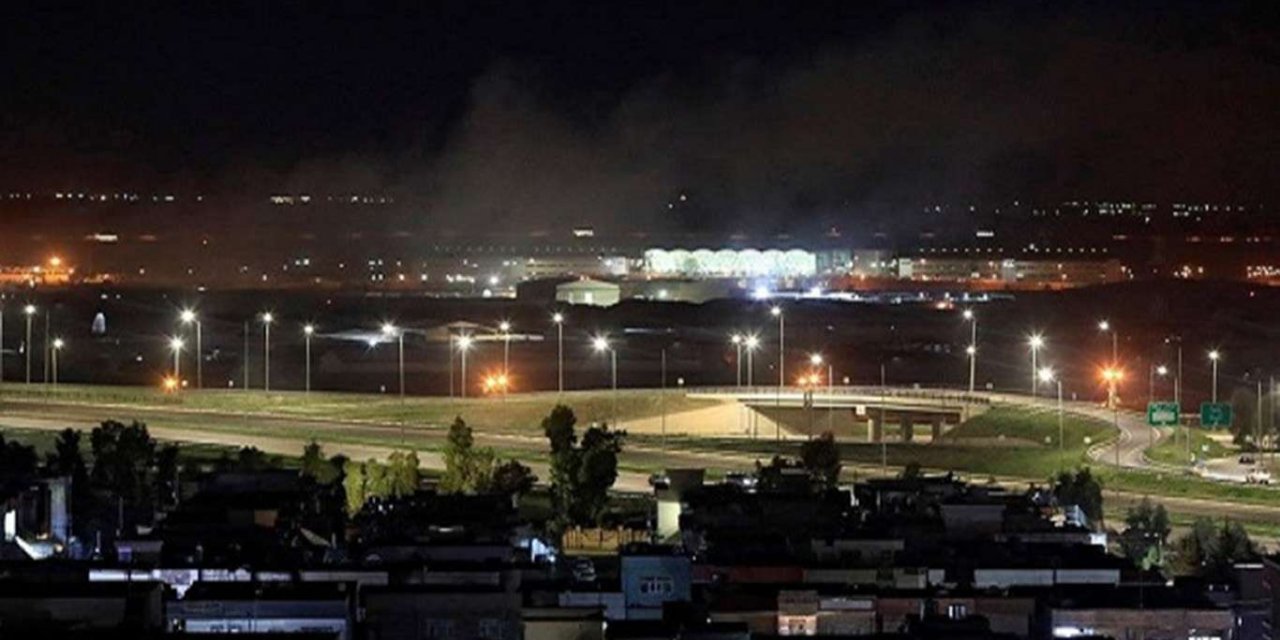 Erbil Havalimanına bomba yüklü drone saldırısı