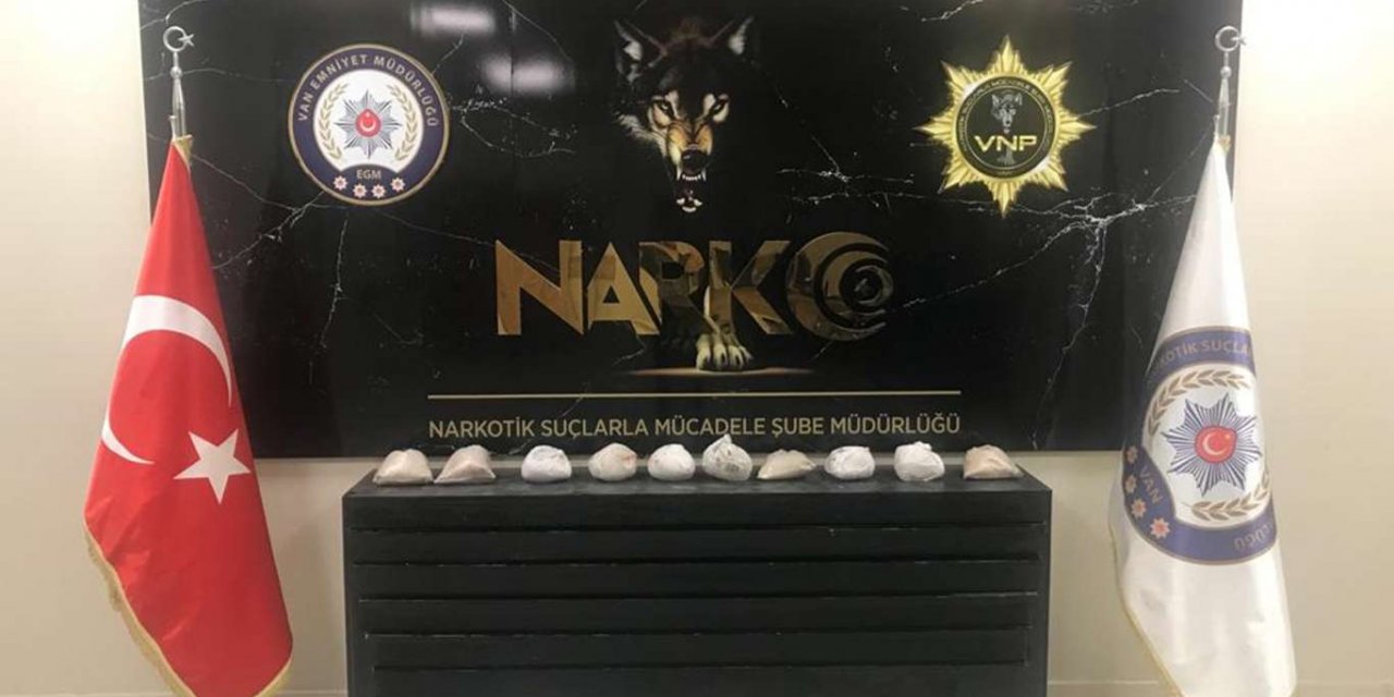 Van'da uyuşturucu operasyonu