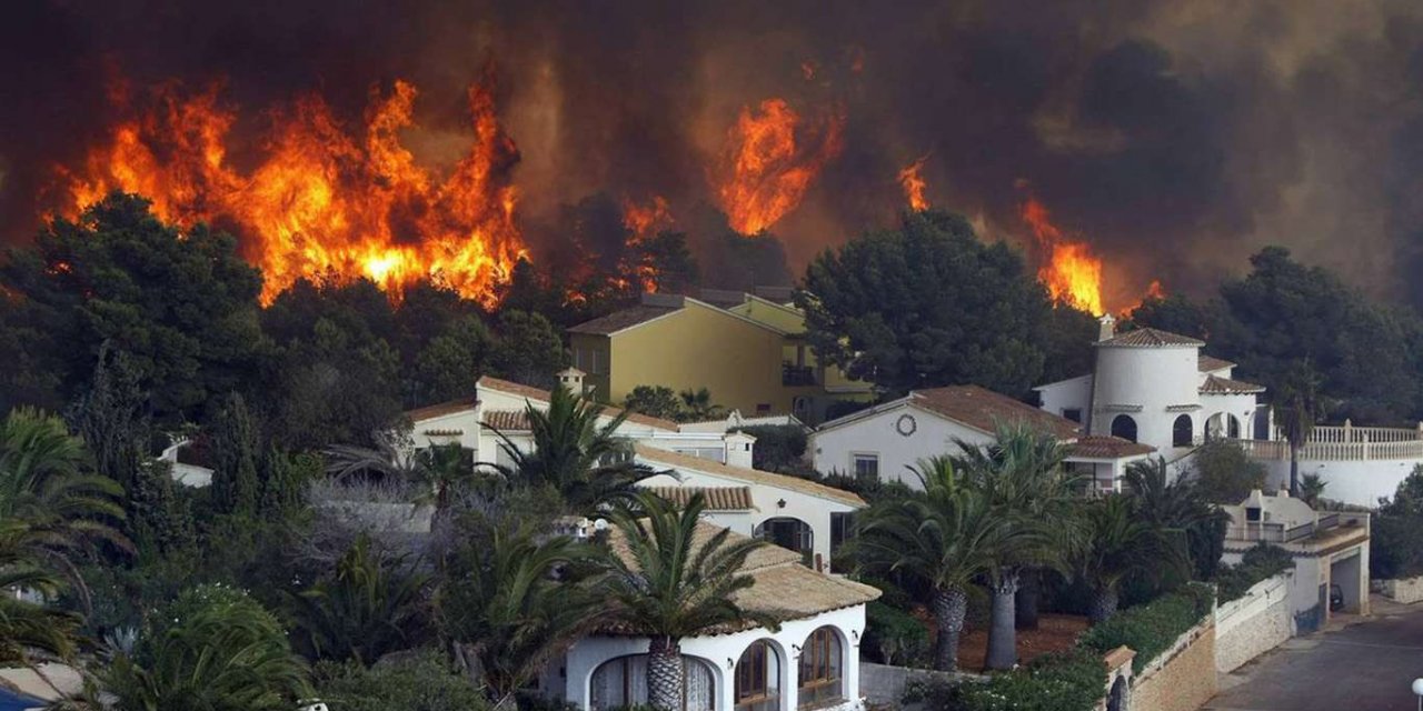 İspanya'da orman yangını: 6 bin hektar alan yandı