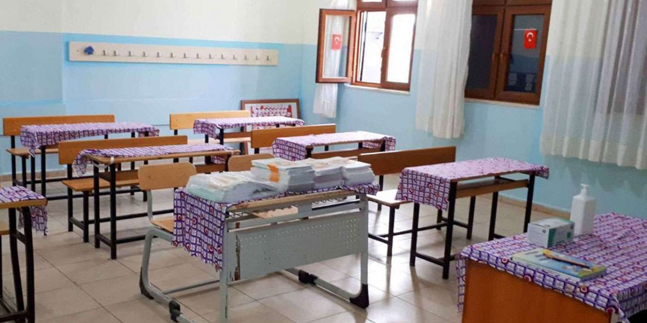 Tokat'ta 7 sınıf karantinaya alındı