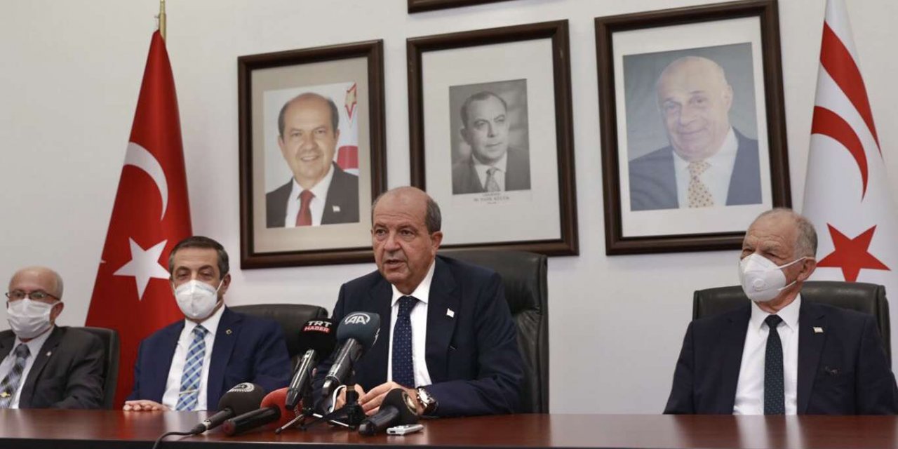 KKTC Cumhurbaşkanı Tatar'dan müzakerelere "uluslararası eşit statü" şartı