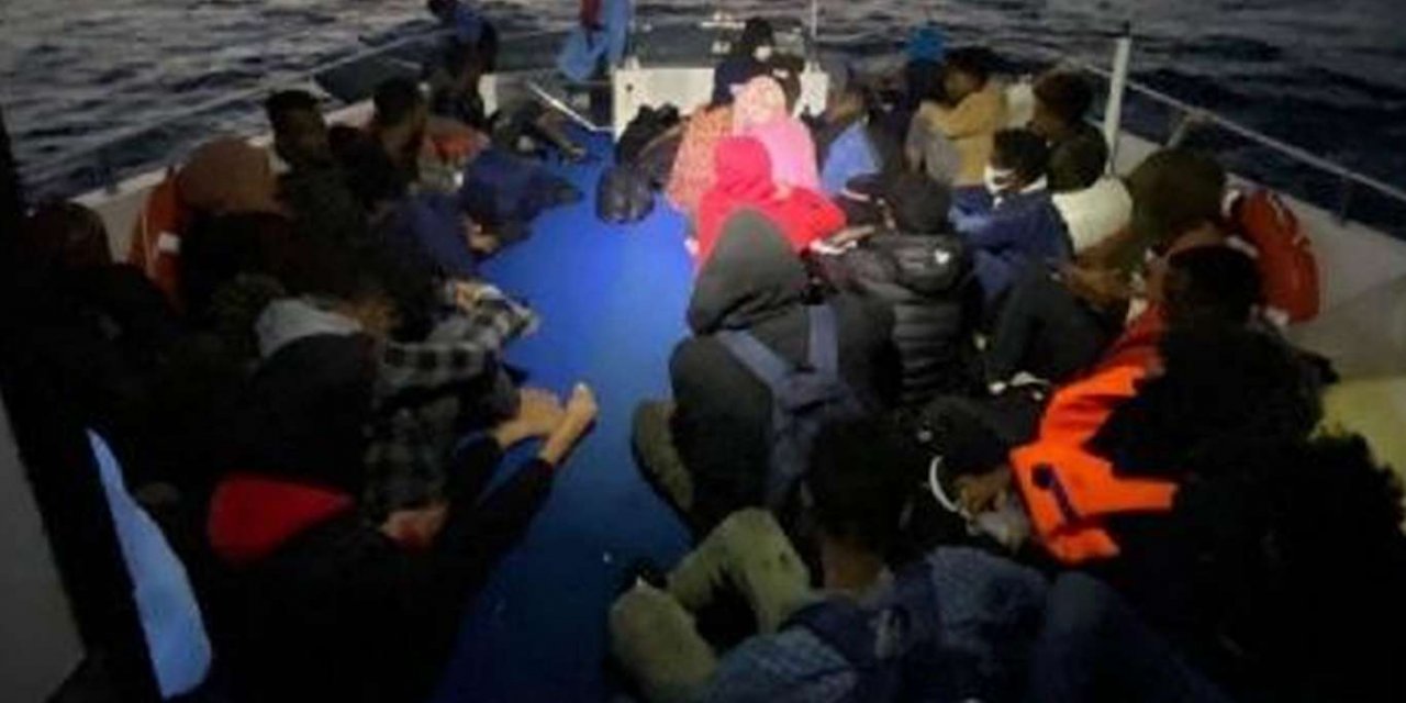 Turkish coast guard: 75 irregular migrants were rescued off the coast of İzmir