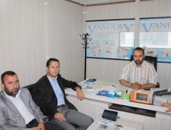 HÜDA PAR'dan Van Olay Gazetesi'ne ziyaret