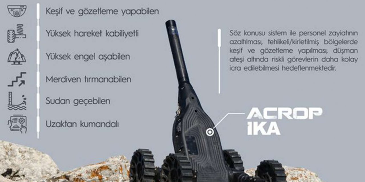 MSB: İnsansız Kara Araçları'nın kullanımına başlanacak