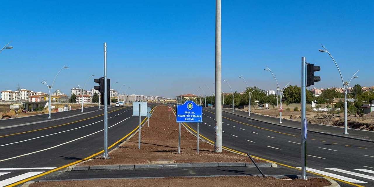 Diyarbakır’da yeni açılan bulvara Prof. Dr. Necmettin Erbakan’ın adı verildi