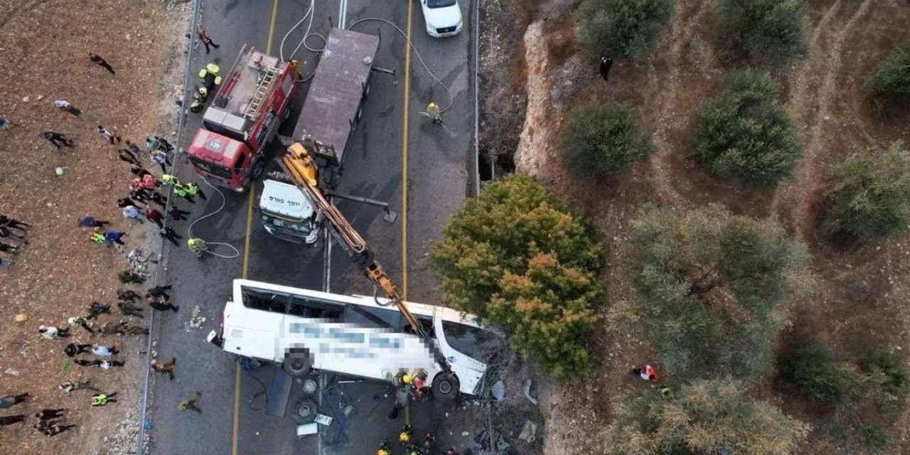 İşgal altındaki topraklarda otobüs kazası: En az 5 ölü 47 yaralı