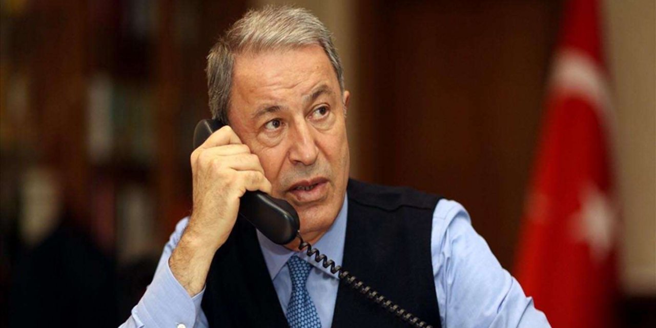 Turkish Defense Minister Akar holds a phone call with his U.S. counterpart