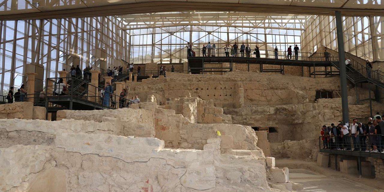 Gazeteciler Gaziantep’in tarihi mekanlarını ziyaret etti