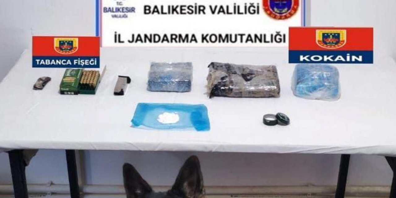 Balıkesir'de uyuşturucu operasyonu