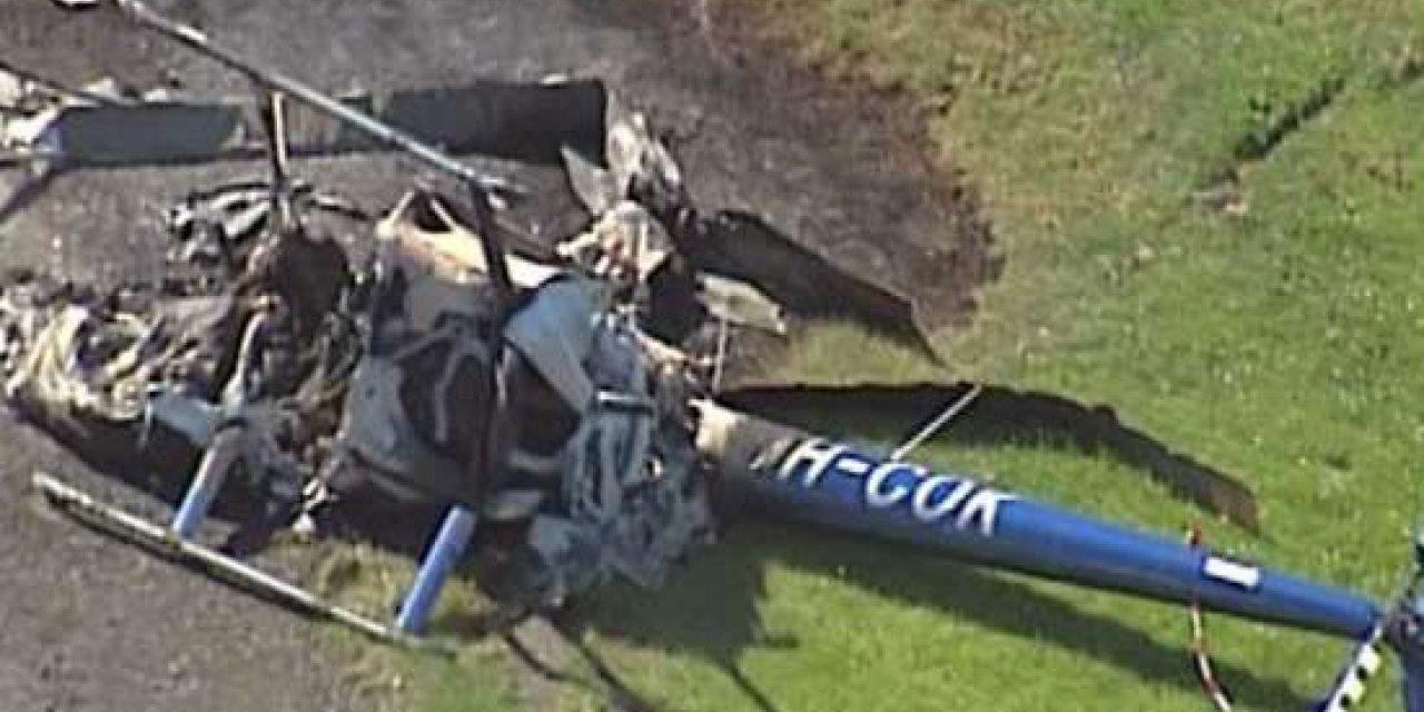 Rusya'da helikopter kazası