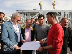 Vali Karaloğlu, Deprem Konutlarında İncelemelerde Bulundu