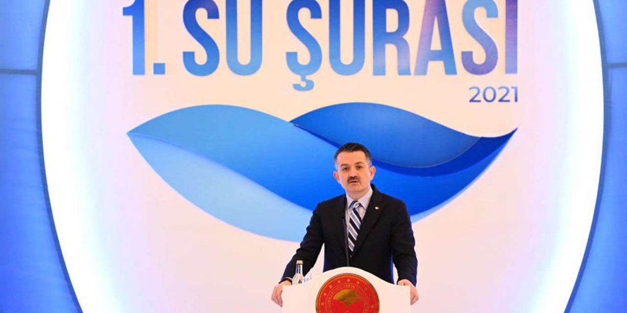 Su Şurası Sonuç Belgesi ekim sonu kamuoyu ile paylaşılacak