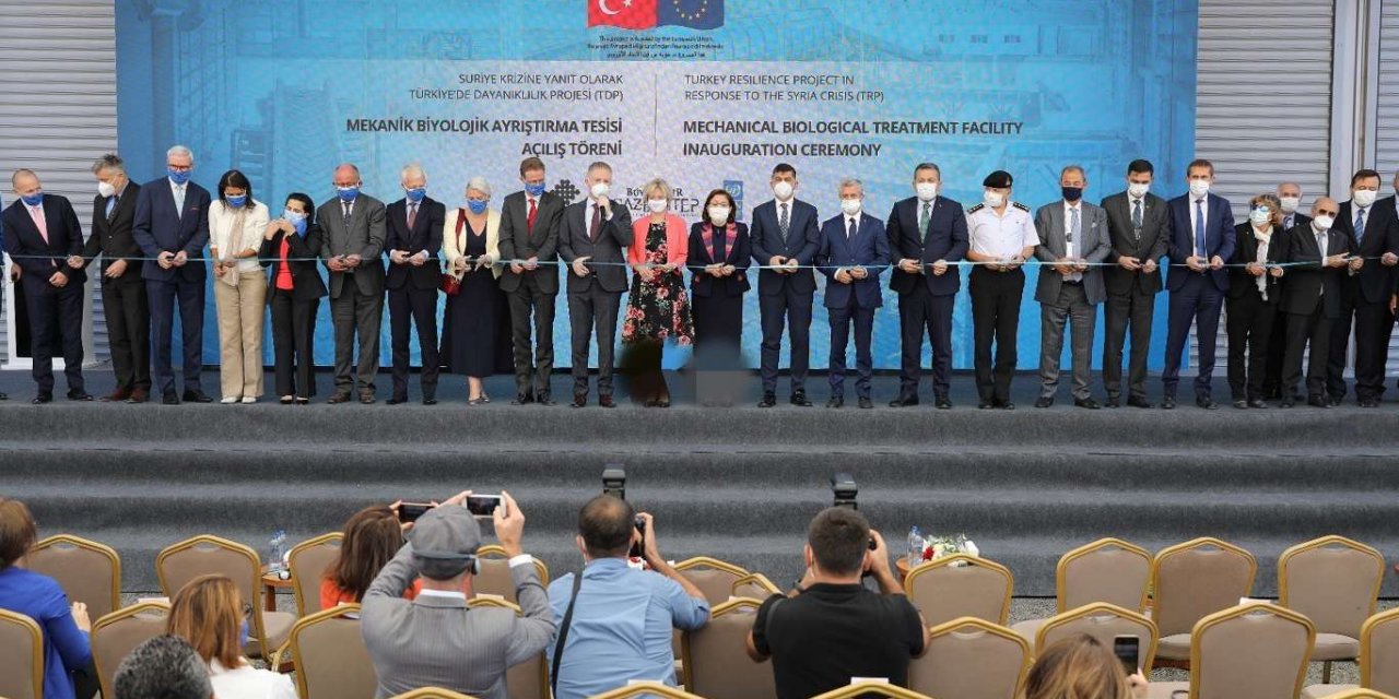 Gaziantep’te Mekanik Biyolojik Ayrıştırma Tesisi açıldı