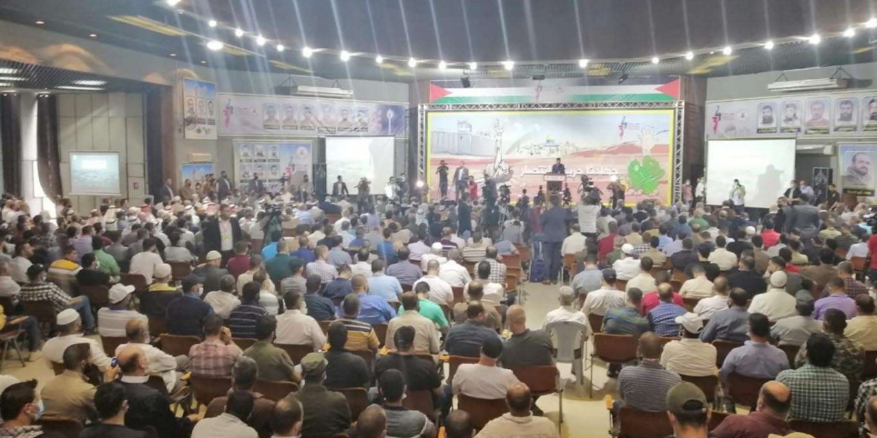 Filistin İslami Cihad, kuruluşunun 34'üncü yıl dönümünü kutladı