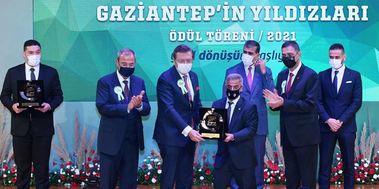 Gaziantep'te başarılı firmalar ödüllendirildi