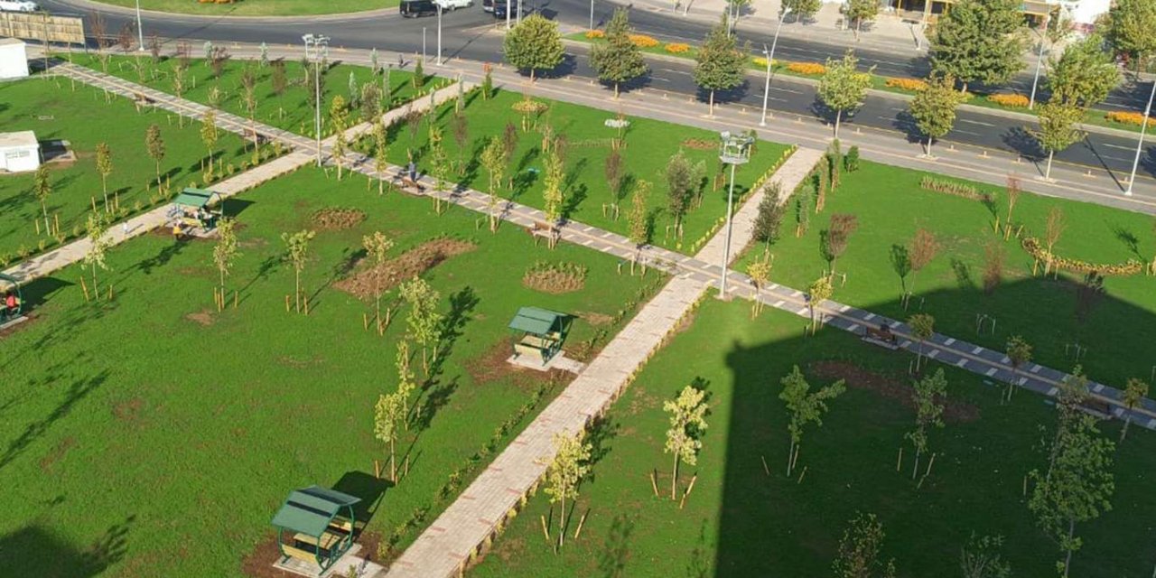 Yeni millet bahçesiyle Bağlar'da yeşil alan 250 bin metrekareyi geçecek