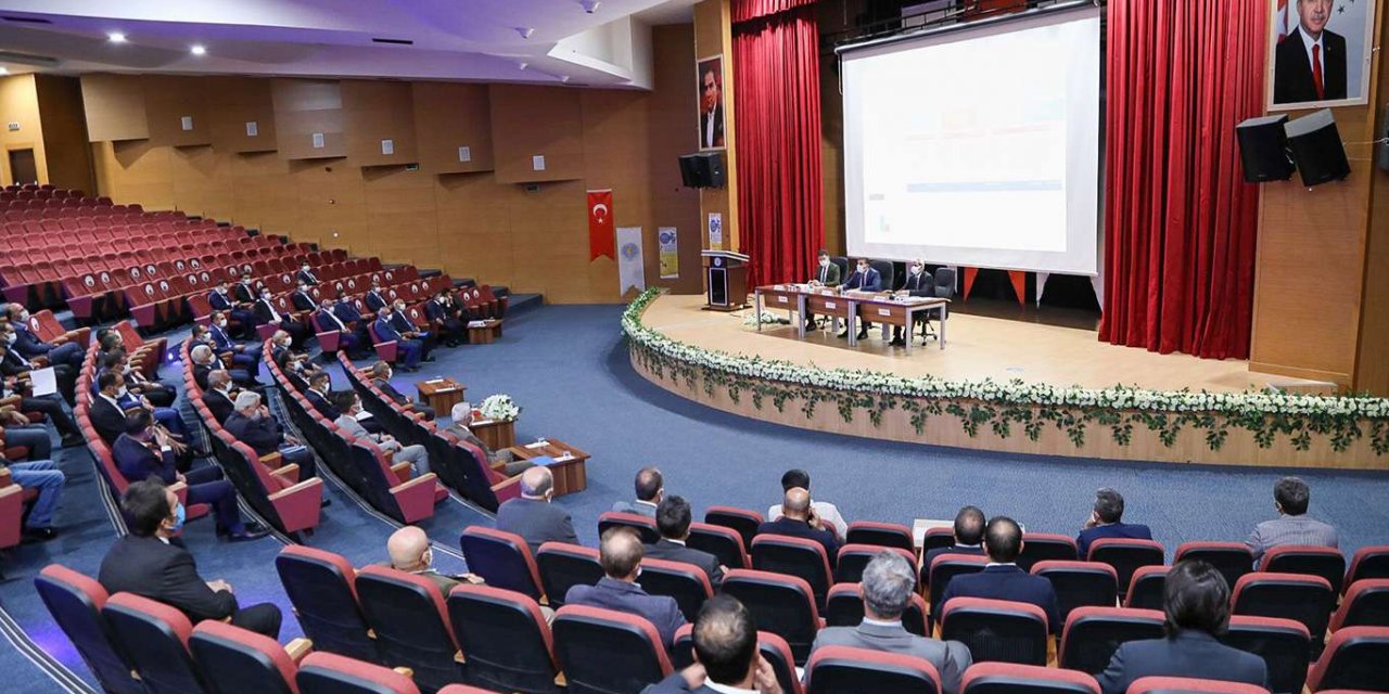 Bingöl'de "2021 Yılı Dördüncü Dönem İl Koordinasyon Kurulu Toplantısı" yapıldı
