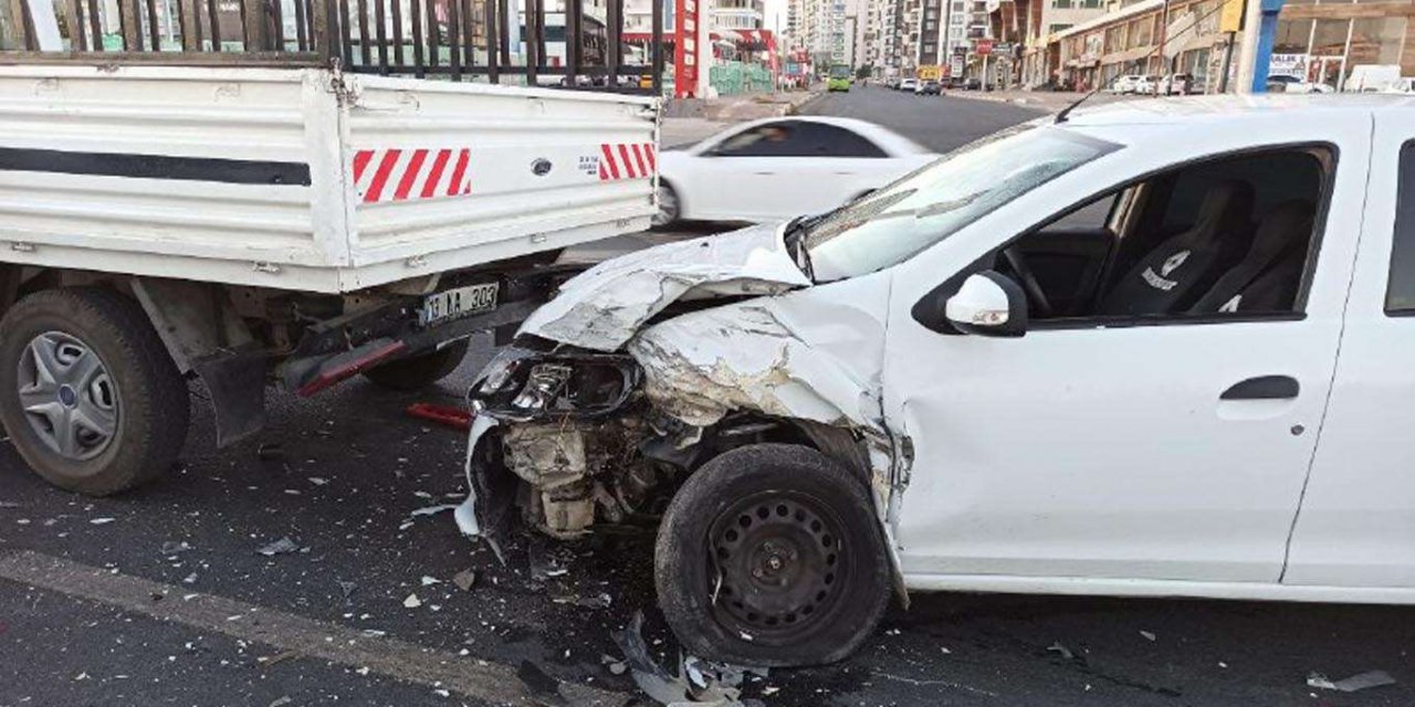 Diyarbakır'da zincirleme trafik kazası