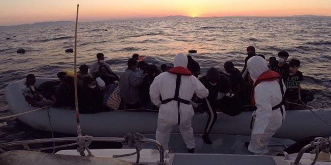 Yunanistan’a geçmek isteyen 28 düzensiz yakalandı