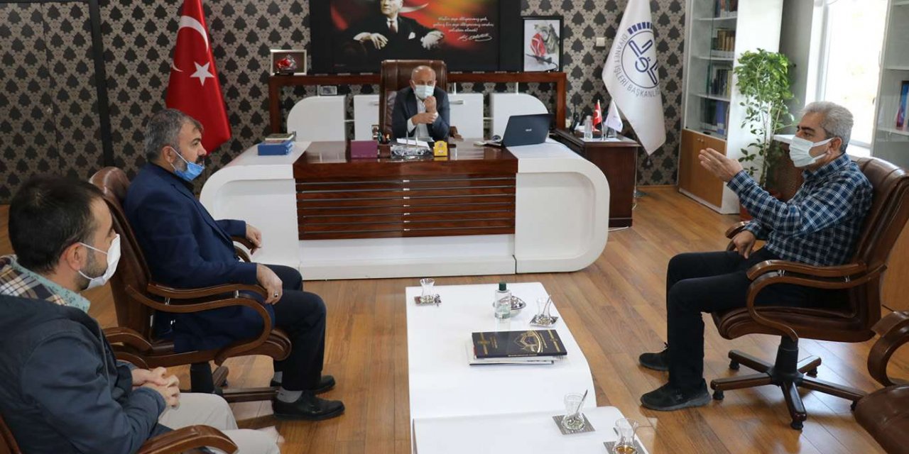 Malatya Peygamber Sevdalılarından il müftüsü Işıldar'a ziyaret