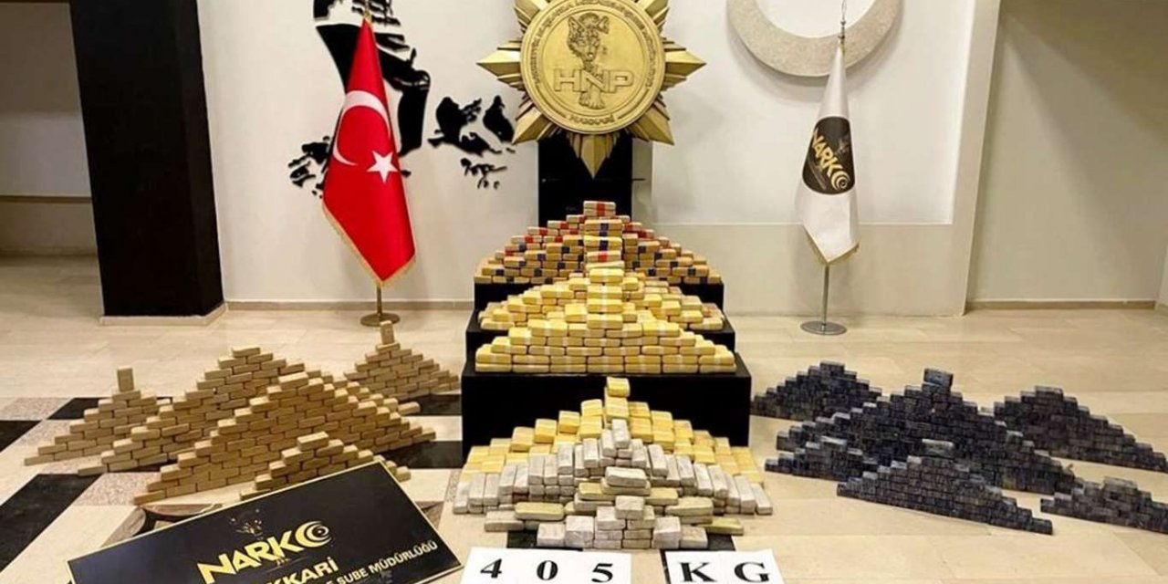 Bakan Soylu: 405 kilo eroin ele geçirildi