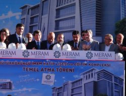 Konya'da İmam Hatip Lisesi temel atma programı