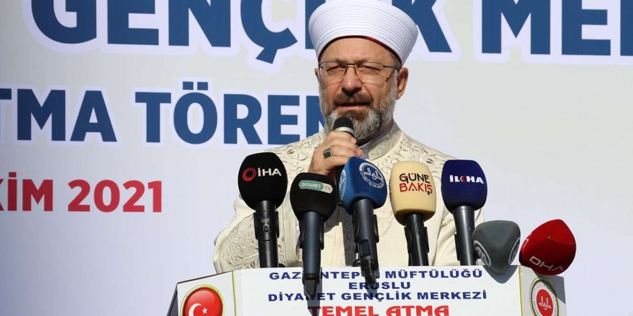 Diyanet İşleri Başkanı Erbaş: Gençlik bizim için en büyük zenginlik
