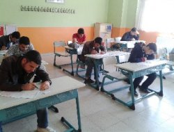 Ağrı engellemeye rağmen siyer sınavı yapıldı